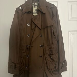 Burberry Chocolate Brown Coat